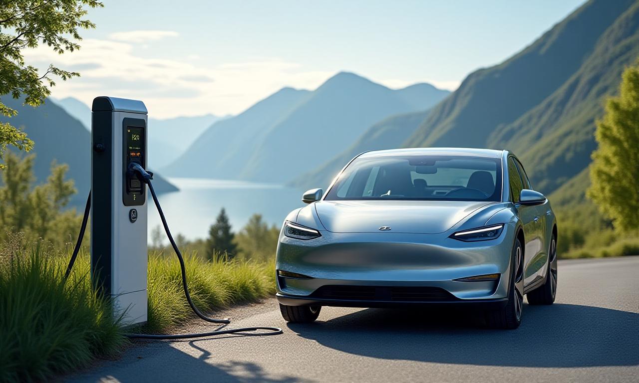 Elektrisk bil lading i Norge